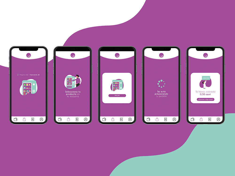 Tap&Drop app vending