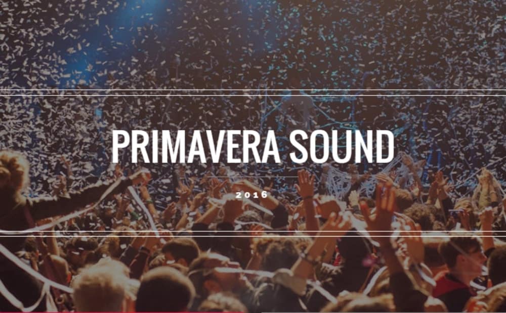 Validation of tickets at Primavera Sound 2016